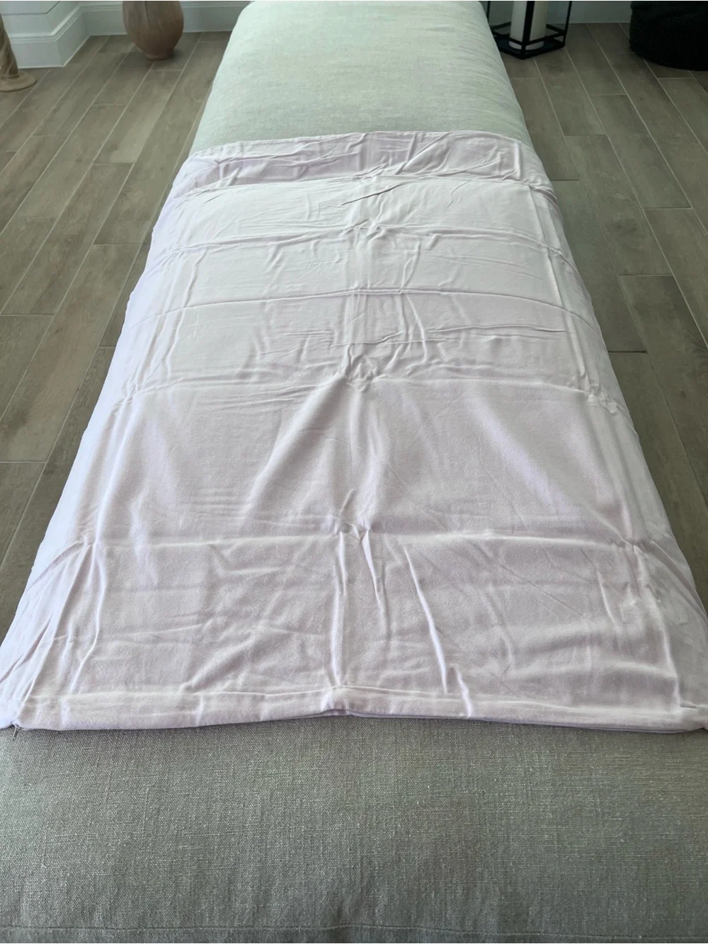 Pottery Barn Toddler Light Pink Duvet Cover
